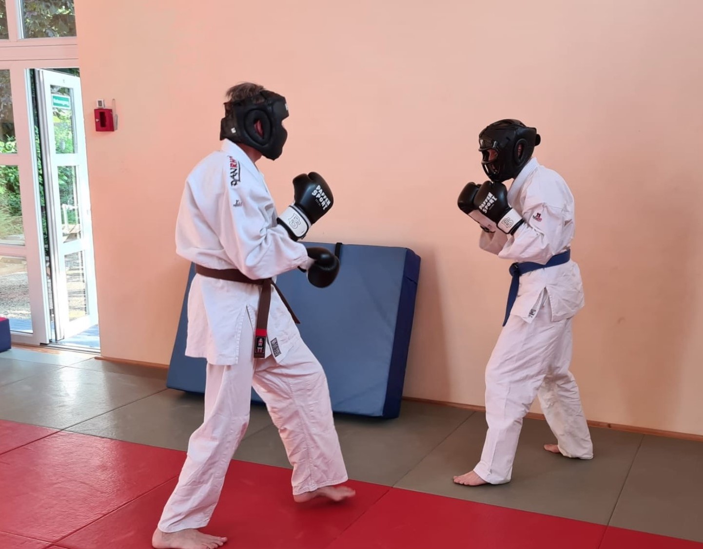 Foto vom Sparring