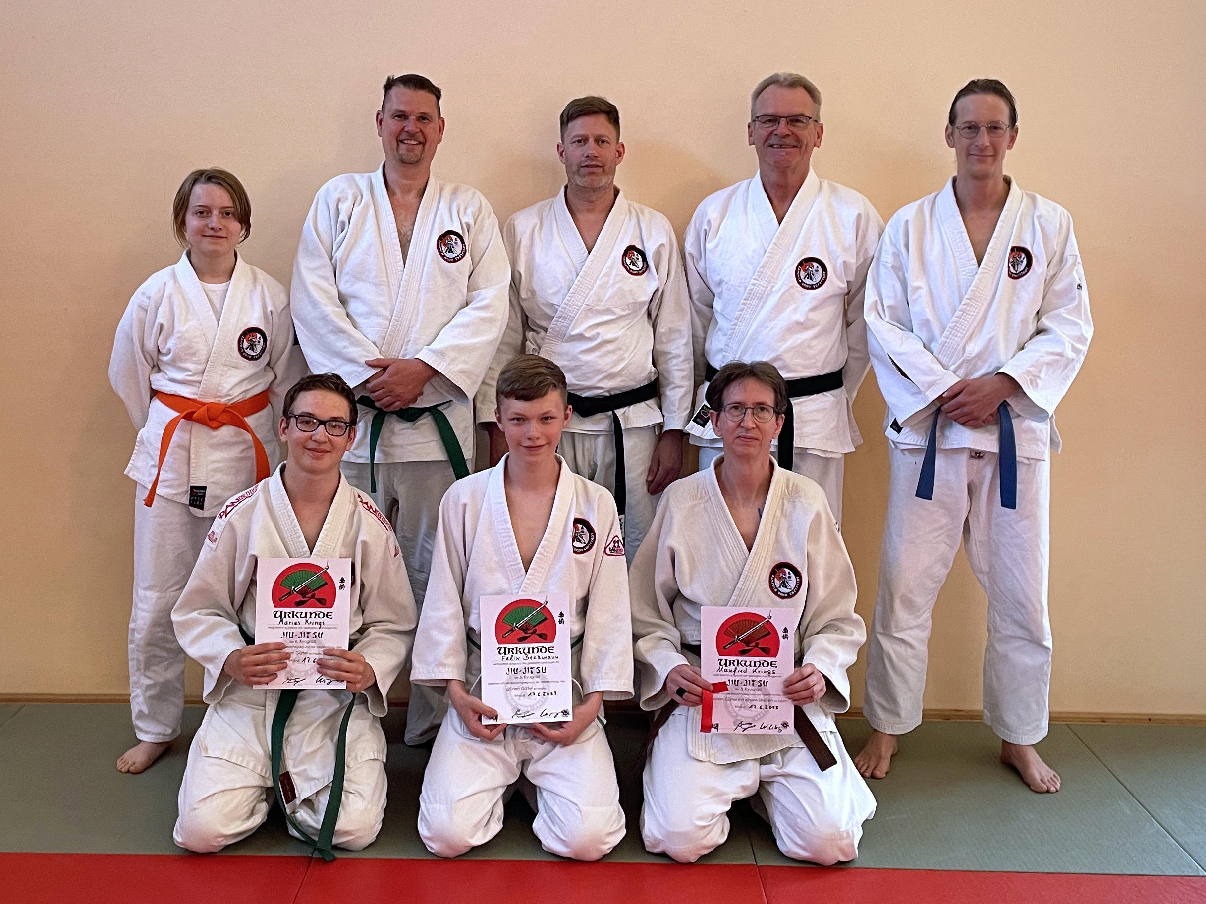 Gruppenfoto Erwachsenenprüfung Sommer 2023