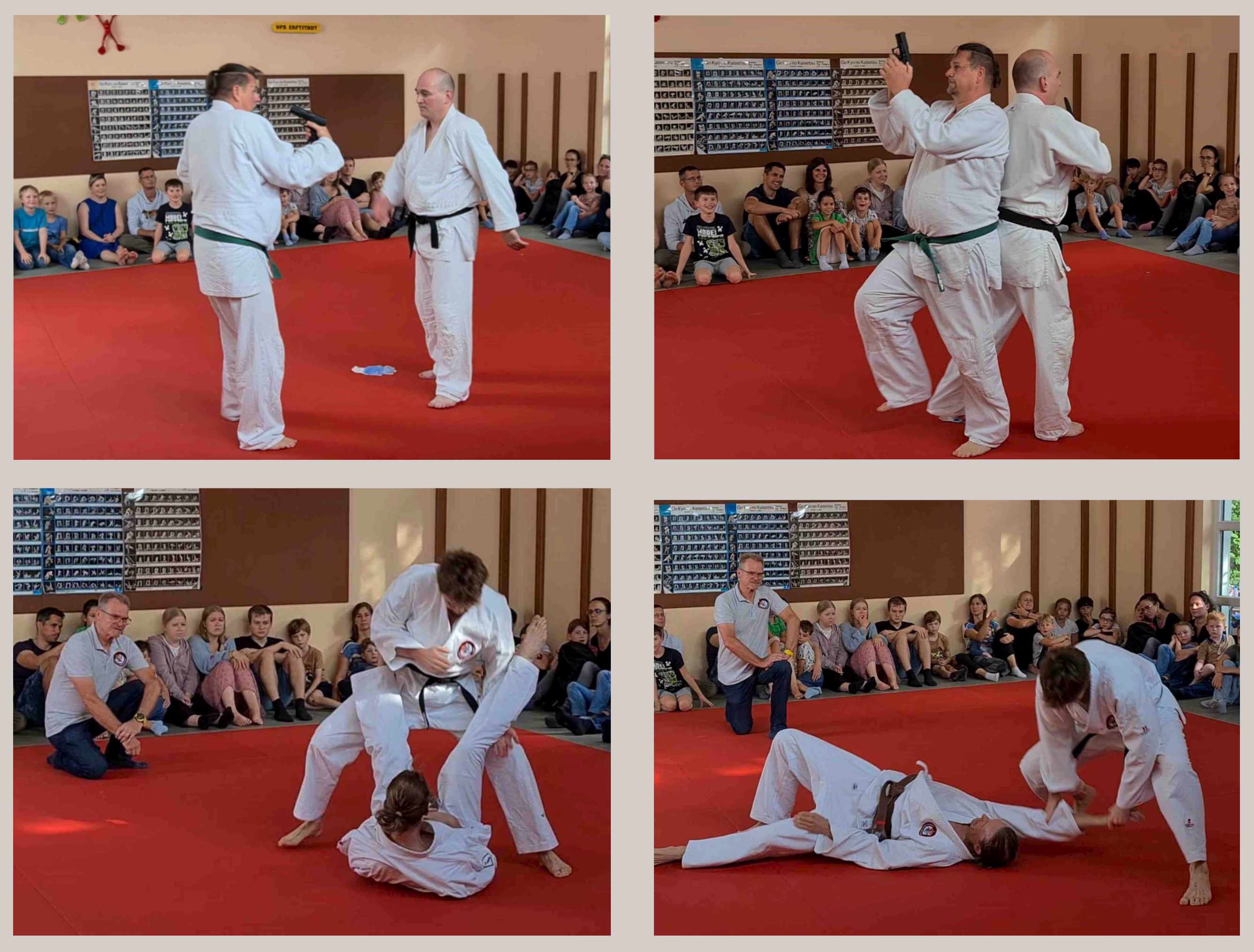 Bilder von der Demonstration