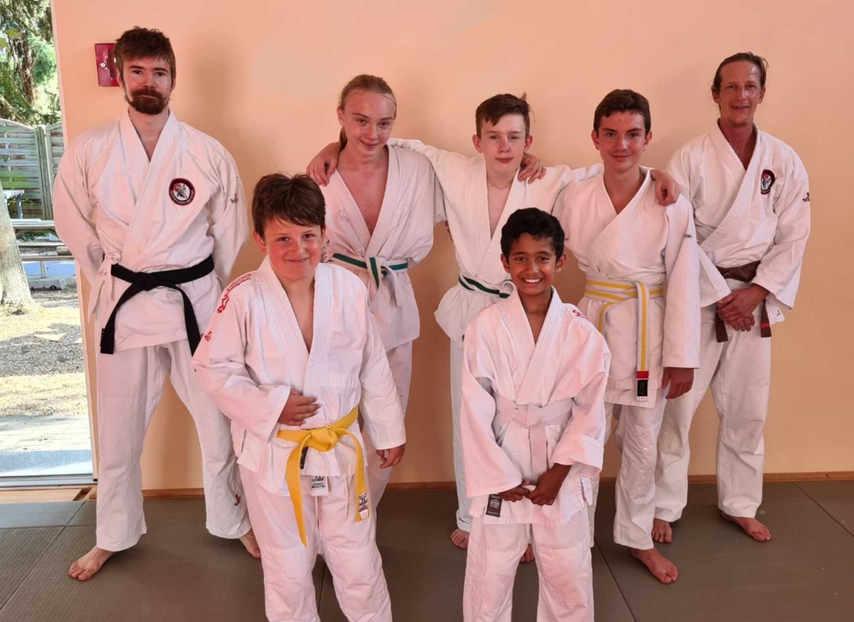 Gruppenbilder vom Lehrgang